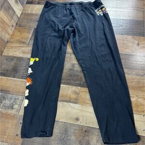 Nickelodeon RUGRATS Cartoon SOFT Cotton Pants Woman's 2XL Black Good Cond